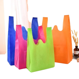 Heat Sealed Non Woven <b>Fabric</b> <b>Bags</b> Cloth Carry Shopping <b>Bag</b> Ultrasonic Non Woven <b>Bags</b> - Product Image 6