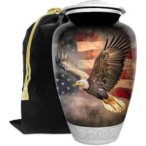 โกศงานศพทำด้วยมือทันสมัยสำหรับผู้ชายและผู้หญิงโกศตกแต่งโกศราคาขายส่งสำหรับเป็นอนุสรณ์ที่สง่างาม - Product Image 6