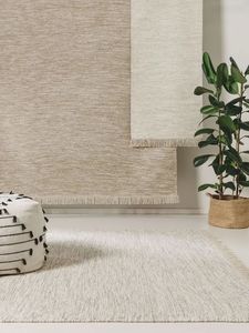 พรมขนสัตว์แท้ขนาด140x200ซม. สำหรับห้องรับประทานอาหารห้องโถง/ทางเข้าห้องนอน - Product Image 2