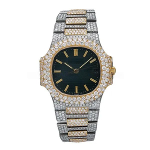 Reloj de Lujo PhilippePrecision con Incrustaciones de Diamantes, Elegante Reloj Unisex de Alta Calidad y Durabilidad con Movimiento Analógico Miyota - Product Image 1
