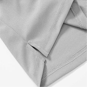 Camiseta de polo de secado rápido de alta calidad para hombre, tejido de punto transpirable con diseño estampado de manga corta - Product Image 5