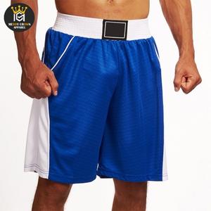 New Quick Dry <b>Men's</b> Boxing <b>Shorts</b> Custom Logo Sublimated Polyester Martial Art <b>Shorts</b> for Adults for Boxing Use - Product Image 2