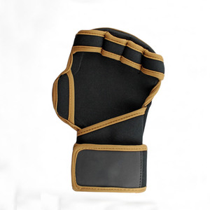 Guantes de cuero ventilados para levantamiento de pesas para gimnasio, guantes de ejercicio Unisex de alta calidad para prensas de banco - Product Image 2