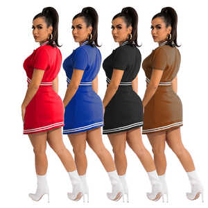 Nuevas chaquetas universitarias para mujer, ropa personalizada para mujer, conjunto de pantalones cortos de 2 piezas para primavera y verano, encaje bordado, estilo Vintage 100% - Product Image 2