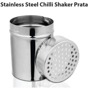 Shaker à piment en acier inoxydable Prata CLASSIC Design élégant et extérieur poli miroir Accessoires de cuisine - Product Image 2