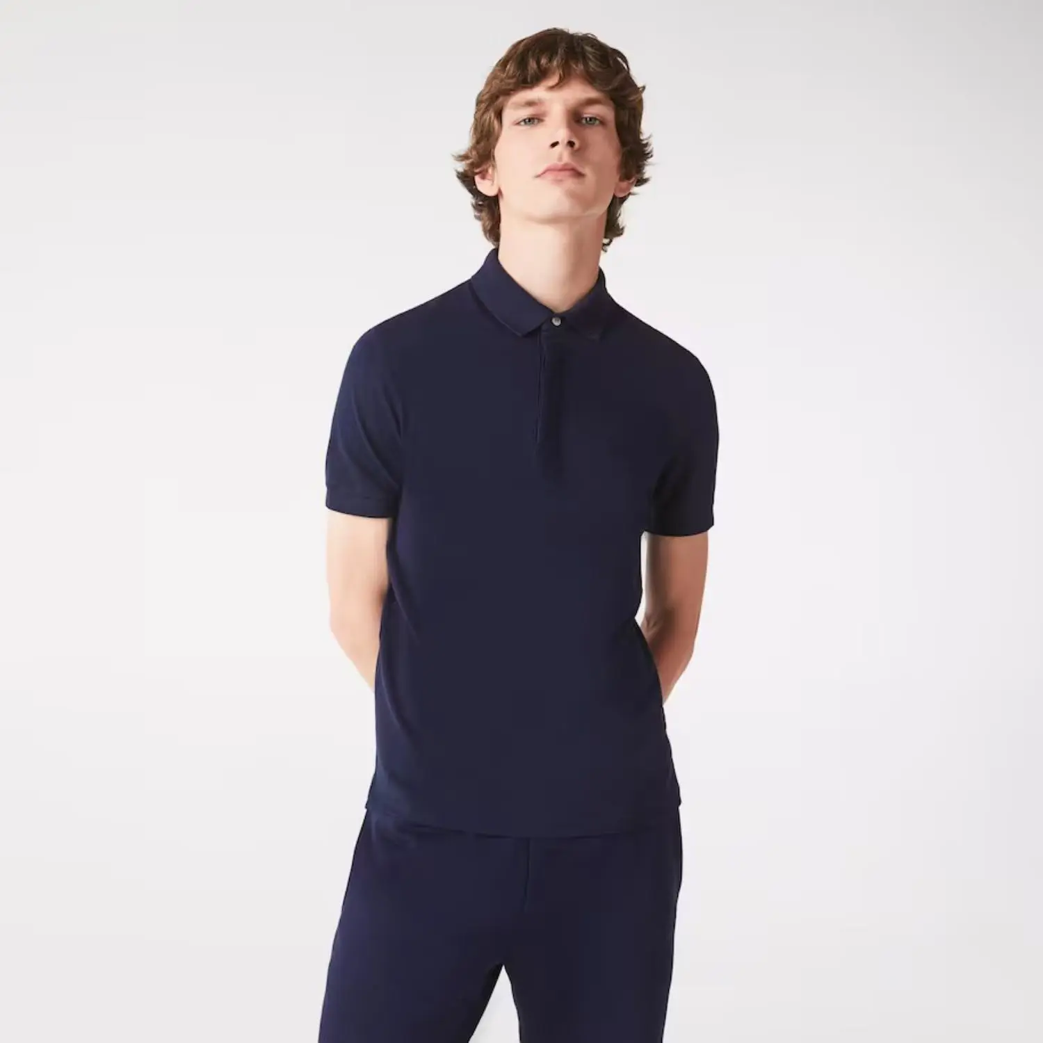 navy blue polo shirts