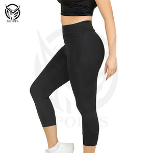 Leggings d'entraînement de fitness pour femmes avec étiquette personnalisée sans couture sport yoga entrainement bout à bout contrôle taille haute gymnastique - Product Image 4