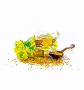 Aceite de semilla de mostaza refinado natural puro 100% de grado alimenticio orgánico de la mejor calidad en botella de vidrio para uso culinario precio barato - Product Image 6