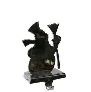 Elegante Metal Peace text Christmas Stocking Holder Stand Perfect Festive Mantle Decor Ideal para Holiday Stocking Display Great - Product Image 5