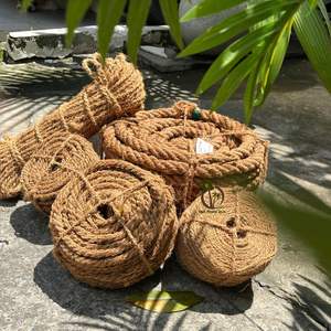 Fabricante DE FÁBRICA DE Vietnam de fibra de coco hecha a mano natural cuerda decorativa giro ecológico de alta calidad para manualidades DIY - Product Image 4