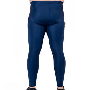 Leggings de Compresión para Hombre de Alta Calidad, Transpirables, de Fibra de Bambú, con Cierre de Cordón, Colores Personalizados, Logotipo - Mallas para Correr - Product Image 2