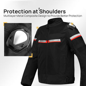 Veste de moto pour homme OEM en cuir véritable, tendance, sport, moto, veste en cuir/veste de conduite, vente chaude - Product Image 3