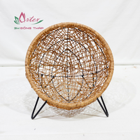Lit pour chiens, chats et petits animaux, de luxe, marron, en forme de donut, fabriqué au Vietnam, lavable, durable, écologique, moderne, en carton plastique et structure en fer