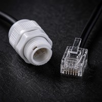 Sensor de Temperatura Digital DS18B20 a Prueba de Agua IP68 con Cable de 1m, Terminal XH2.54-3P y Conector RJ11 6P4C