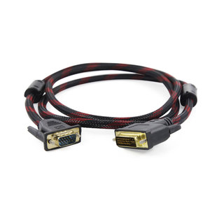 Nuovissimo Cavo Adattatore DVI a VGA Full HD 1080P, Convertitore da VGA a DVI - Product Image 1
