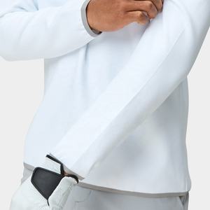 Nouveau design, sweat à capuche unisexe à fermeture éclair sur le côté, 100% coton, uni, léger, vêtements de sport d'hiver, pull d'entraînement - Product Image 6