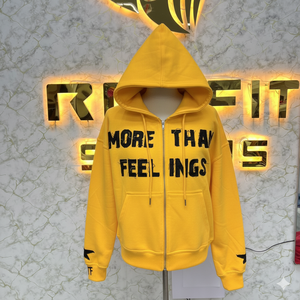 Sudadera con Capucha y Cremallera 2026, Nueva, Precio Bajo y Buen Material, Servicios OEM, Impresión DTF, Fabricada en Fábrica, Precio Económico, Sudaderas para Hombre - Product Image 2