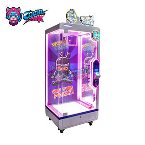 Machine à griffes d'arcade à pièces colorée, machine à cadeaux à ciseaux, machine à rachat de prix avec éclairage LED, difficulté réglable - Product Image 4