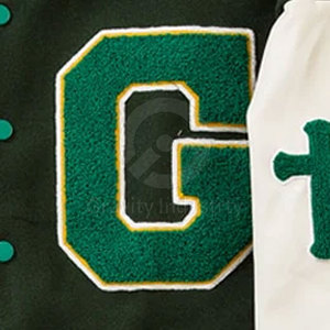 Concevez votre propre veste Letterman personnalisée, col montant, logo sur le devant, écologique, respirante, de haute qualité, veste d'hiver pour hommes - Product Image 3