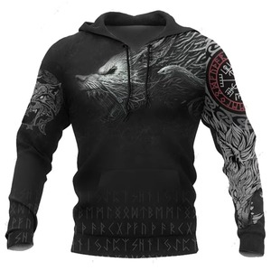 Sweat à capuche à manches longues en polaire polyester sublimé pour hommes, imprimé sur mesure, style streetwear simple, design personnalisé, vente en gros - Product Image 5