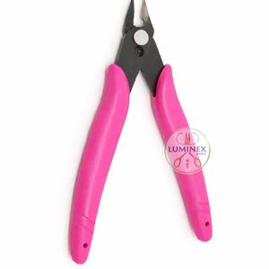 Ensemble de pinces à bijoux, 2 pinces de précision en acier inoxydable avec poignée rose, haute qualité, fabriqué au Pakistan - Product Image 5