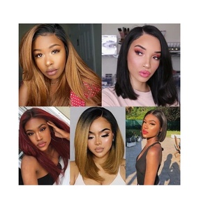 Perruque de cheveux naturels, couleur personnalisée, dentelle frontale transparente HD, 100% cheveux bruts vierges pour femmes blanches - Product Image 6