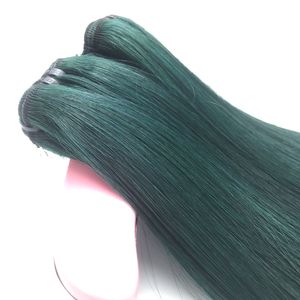 Lot de cheveux humains vietnamiens 100g avec closure, vert, lisses comme de la soie - Product Image 4