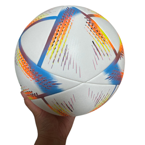 Solid Color Custom Logo Hand Stitched Match Soccer <b>Ball</b> Soccer <b>Ball</b> customized logo printing sports pakistani Soccer <b>Ball</b> - Product Image 3