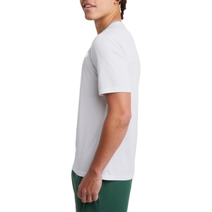 T-shirt Homme Coupe Classique Nouvelle Tendance Couleurs Personnalisées Style Décontracté Multicolore Mélange Polyester/Coton Épais Séchage Rapide - Product Image 1
