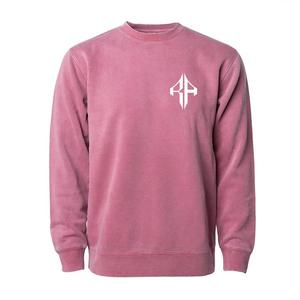 สเวตเชิ้ตของผู้ชายแบบใหม่เสื้อสเวตเตอร์ผ้าฝ้าย100% ลายพื้นคอสูงออกแบบโดยแอตแลนติก - Product Image 4