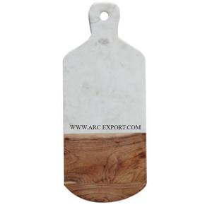 Maravilloso diseño de mármol y Material de madera Utensilios de cocina Tabla de cortar Madera natural Hecho a mano Nuevo estilo Tablas de cortar de frutas - Product Image 5