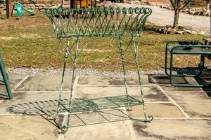 Maceta y maceta de alambre de hierro metálico para flores, urna de jardín, maceta de alambre de hierro metálico, urna de jardín decorativa Rectangular - Product Image 2