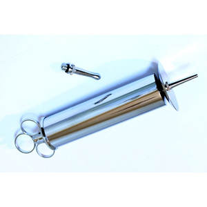 Bandejas para Inst & Jeringas/Pomerory Ears Syring/cromado/Instrumentos quirúrgicos Acero inoxidable Almac Nueva llegada Reiner Ear - Product Image 3