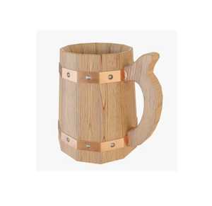 Tazas de café de cerámica artesanales de madera maciza duradera y tazas de té con bandeja para ocasiones de fiesta - Product Image 1