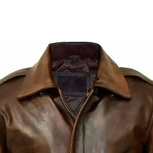 Chaquetas de Cuero Antibacterianas de Primera Calidad con Cuello Alto y Logotipo Personalizado, Último Modelo, Nuevo Estilo, MOQ Bajo para Hombre y Mujer - Product Image 3