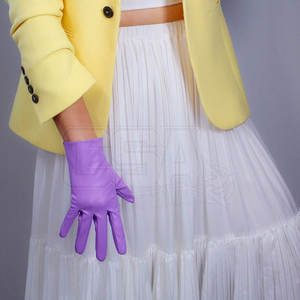 ถุงมือหนังสำหรับแต่งตัวสินค้ามาใหม่ทนทานถุงมือหนังจากปากีสถาน - Product Image 4