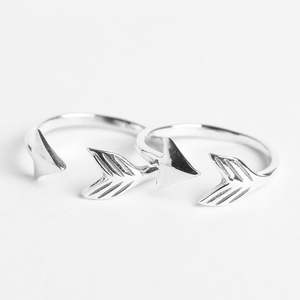 NOVAMART Fine Buy Pure 925 Sterling <b>Silver</b> <b>Toe</b> <b>Rings</b> Online for Women Engagement & Wedding with Diamond Zircon Stone Gold Materi - Product Image 3
