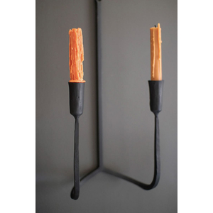 Twisted Metal <b>Wall</b> Mounted <b>Candle</b> Holder Brass Finished Perfect For Home Christmas Event Holiday <b>Lighting</b> Decoration - Product Image 2