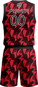 Uniforme de Baloncesto Hecho en Pakistán, Camiseta de Equipo y Pantalones Cortos Sublimados, Color Personalizado, Nuevo Diseño, Logotipo Personalizado - Product Image 2