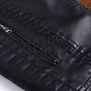 Chaqueta de Invierno Clásica de Cuero para Hombre, Diseñada para la Moda, Material Duradero que Brinda Calidez y Comodidad, Ideal para Uso Diario - Product Image 6