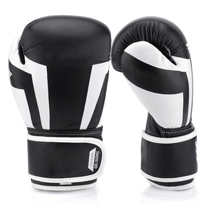Guantes de Boxeo de Cuero Personalizables de Alta Calidad de 12oz y 14oz con Cierre para Adultos - Entrenamiento de Kickboxing MMA con Absorción de Humedad - Product Image 5