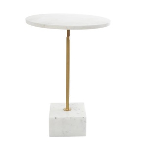 โต๊ะกาแฟทรงกลมทำจากโลหะหลากหลายฟังก์ชันโต๊ะกาแฟสไตล์ที่กำหนดเองได้ - Product Image 1