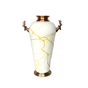 Custom Creative Design Metal <b>Vase</b> | <b>Decorative</b> Wedding Table Centerpiece <b>Vase</b> for Living Room Home Christmas Decor Accent - Product Image 4