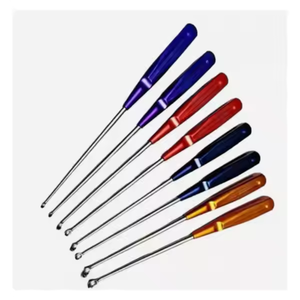 Surgiright Hueso Curetas cervicales Columna vertebral Ortopedia Columna vertebral Instrumentos 8 Piezas CE APROBADO - Product Image 4