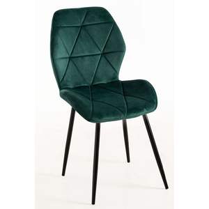 Mecedora giratoria y extensible de terciopelo Lespa para oficina en casa, cómoda silla de masaje reclinable con mechones y patas negras - Product Image 1