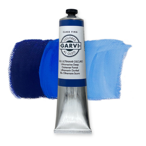 GARVI High Quality Pigmented 200ml ULTRAMARINE DEEP Color Fine Oil <b>Paint</b> Model 0203210 for Art DIY Tube Canvas Paper Painting - Product Image 1