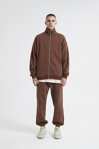 Pull-over cardigan à col montant style américain Manteau de sport ample tendance printemps et automne pour hommes et femmes Personnalisation professionnelle - Product Image 5