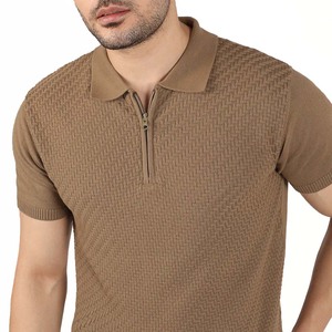 2025 camiseta Polo personalizada de alta calidad para hombre, marca personalizada, venta al por mayor, camisetas Polo ajustadas 100% de algodón para hombre - Product Image 5