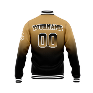 Veste universitaire personnalisée exclusive col montant broderie décoration avant Logo édition limitée 100% laine hommes respirant - Product Image 3