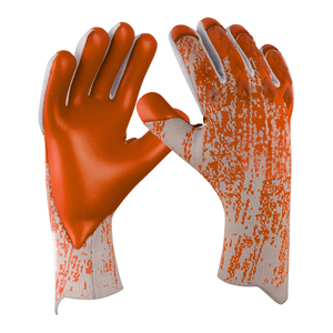 Gants de gardien de but à paume plate toutes saisons de qualité supérieure Matériau tricoté respirant en latex de haute qualité pour une utilisation en extérieur - Product Image 4